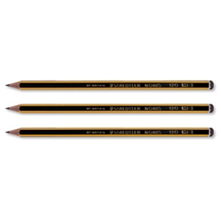 Staedtler 120 Noris Pencils 2B Black Cap [Pack 12]
